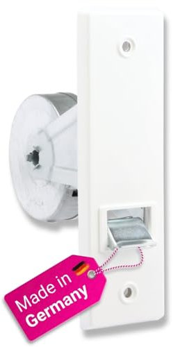 Avvolgitore per Tapparelle con piastra di copertura fino a 5 m di distanza tra i fori 135 mm Fascia (per 20 – 24 mm di cinghia)