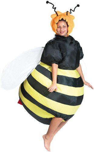Playtastic Selbstaufblasendes Kostüm Fette Biene (Bienen)