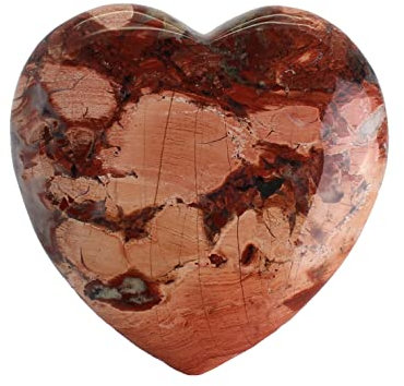 aquasensishop Budawi® großes Breckzienjaspis Herz Handschmeichler Edelsteinherz Dekoherz