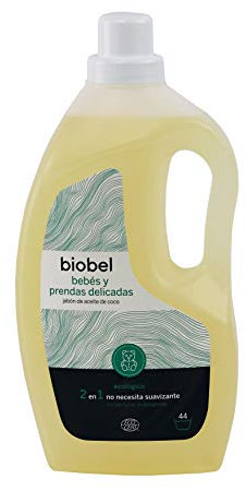 BioBel 56025 - Jabón prendas delicadas BioBel, 1,5 L.