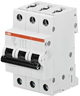 ABB S200 MCB Leitungsschutzschalter Typ C 3-polig 40A 400V Abschaltvermögen 6 kA System Pro M Compact