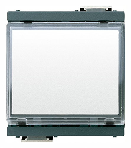 Vimar Serie idea - Pulsante rotolo 1 polo contatto aperto 10a 12-24v grigio