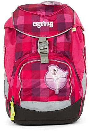 Ergobag pack Schulrucksack-Set RhabarBär (6tlg.), 35 cm, 20 L, Lila Kontrollen