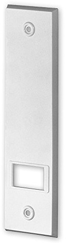 Deckplatte für Einlass-Gurtwickler 'XXL', Farbe: weiß, Lochabstand: 260 mm, Abmessungen: 292 x 54 x 7 mm, von EVEROXX®