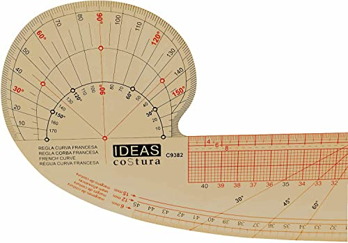 Ideas patch&quilt - Regla curva francesa (plástico flexible) - C9382