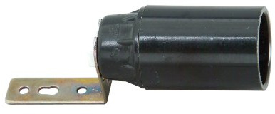 Kopp 211915089 Isolierstoff-Fassung, schwarz