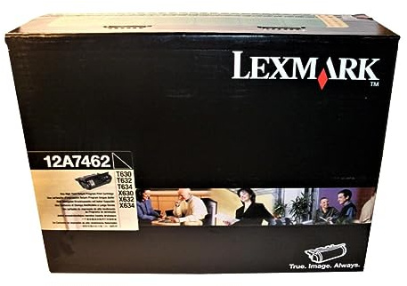 Lexmark 12A7462 - Prebate-Druckkassette - Druckkassette für bis zu 21.000 Seiten, (bei ca. 5 % Seitendeckung), für T630 T632 T634/