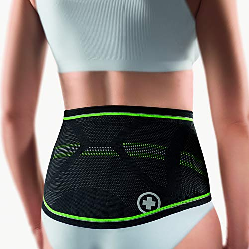 bort 104680SP Größe 3 StabiloBasic Lady Sport Rückenbandage mit Pelotte, Größe 3, schwarz