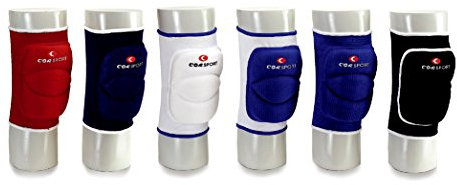 VOLLEYBALL KNEE-GUARDS WHITE/ROYAL L