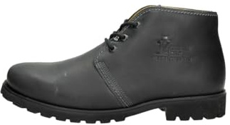 Panama Jack Bota Panama, Botas de piel con forro de piel, Hombre, Negro (Black), 43