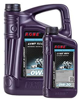 ROWE - 5 + 1 Liter HIGHTEC SYNT RSV SAE 0W-20 Motorenöl - PKW Motoröl