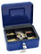 Wedo 145203X Caissette à monnaie à 5 compartiments 20 x 16 x 9 cm Bleu