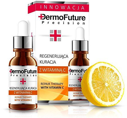 DERMOFUTURE Antifalten Serum - 30% Vitamin C + Hyaluronsäure Pigmentierung 20ml