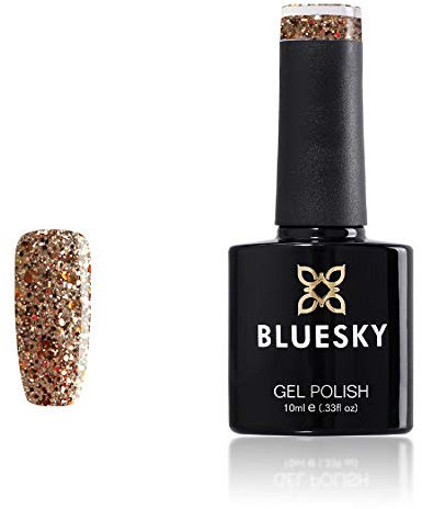 BLUESKY SP13 UV/Gel Nail Polish, 10 ml, Brown