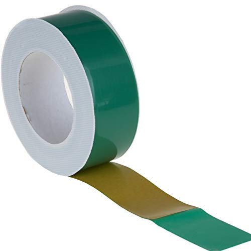 2 x Nastro barriera al vapore verde 60mm x 25m - nastro adesivo ad alte prestazioni per film barriera al vapore pellicola barriera al vapore pellicola barriera al vapore barriera al vapore, applicazione universale