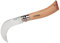 Opinel Uni 113110 Gärtnermesser-rostfrei-Buchenholz Griff-Heftlänge: 11.5 cm, Klingenlänge: 10 cm, mehrfarbig