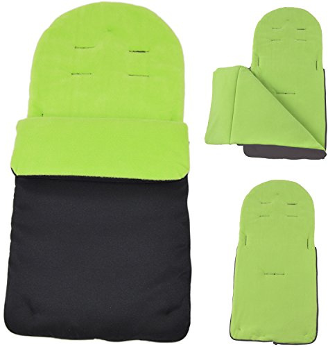 Fußsack/COSY TOES kompatibel mit Maclaren Techno XT/Quest/XLR/Volo Lime
