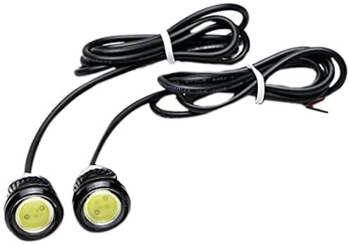 Luci LED “Eagle Eye” ad alta potenza, da 3 W, con vite, per auto e moto, adatte come luci di retromarcia, luci LED di marcia diurna, luci di posizione