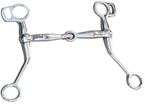 ARGY 's Art Edelstahl Western Bit – Metallic, 11,5 cm