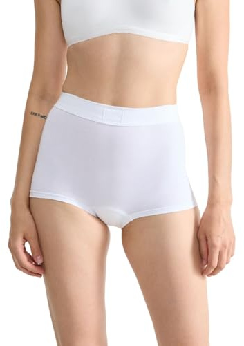Sloggi Femme Double Comfort Short Culotte gainante, Blanc, 42 EU