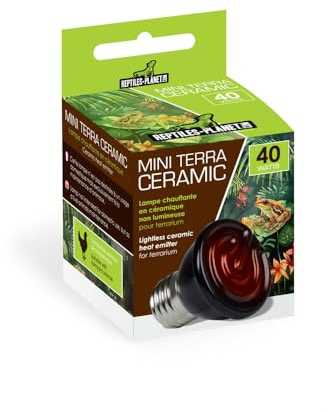 Reptiles-Planet 40W Mini Keramisk Värmelampa för Reptiler