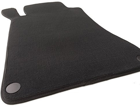 Fußmatte W203 S203 Velours Automatte Original Qualität Fahrerseite Fahrermatte schwarz inkl. Befestigung