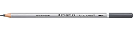 STAEDTLER Karat Aquarell 125 Aquarellstifte – Kaltgrau 13, 6 Stück