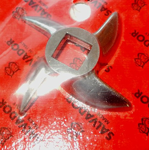 Salvador - Coltello per Tritacarne mod. 12 Acciaio Inox LAME PROFESSIONALI Italia