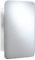 Croydex Medway Sliding Door Bathroom Mirror Cabinet - Stainless Steel Bathroom Cabinet, Left & Right Opening Sliding Mirror Door, Supplied Pre-Assembled with All Fittings Included, 67x41x12.5cm