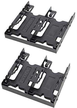 ICY DOCK 4 x 2.5” HDD/SSD Bracket Mount Kit Adapter for 5.25” Drive Bay - FLEX-FIT Quattro MB344SP