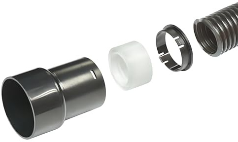 Trend Flexibel Dammsugarslang Med Adapter, 3 M Lång X 39 mm Ytterdiameter, Crt/4