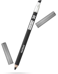 Pupa Multiplay Eyes Pencil Smoked Grey - Dreifach verwendbarer Eyeliner, Lidschatten und Kajal - Geeignet für empfindliche Augen und Kontaktlinsen (Farbe 30 Smoked Grey) Größe 1,2 g