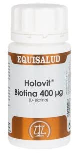 Holovit biotina 400µg de Equisalud, 50 cápsulas