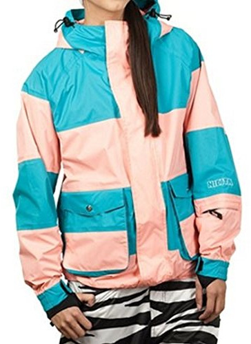 Nikita LEYSIN Jacket Verde Chaqueta de Snowboard de Mujer, Mujer, Verde, XS