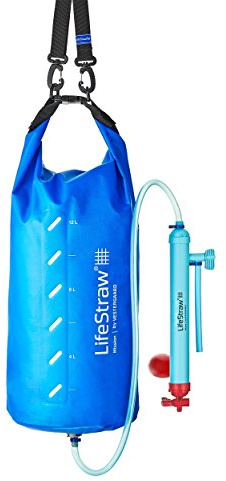 LifeStraw Mission High-Volume Gravity-Fed Water Purifier, 12 L (LSM12)