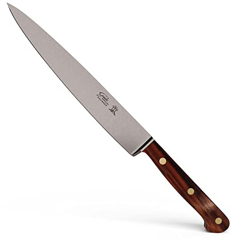 Güde Solingen Tradition - Schinkenmesser geschmiedet, 21 cm, Pflaumenholz, K.GÜDE, Tranchiermesser, Handmade Germany