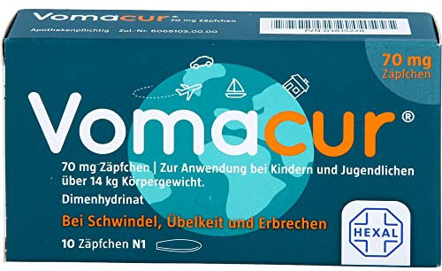 VOMACUR 70 Suppositorien 10 St