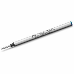 Graf von Faber-Castell 10 x Tintenrollermine für Tintenroller blau