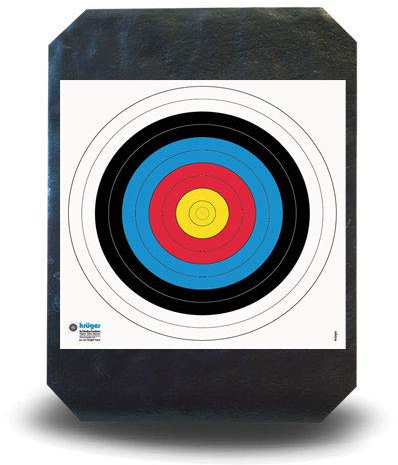 YATE Bogensport Zielscheibe Polimix R 80cm x 60cm 45 lbs für Indoor & Outdoor Waffensport Bogenschießscheibe Training Super leicht, einfaches Pfeile ziehen, sehr langlebig Foamscheibe Schaumscheibe