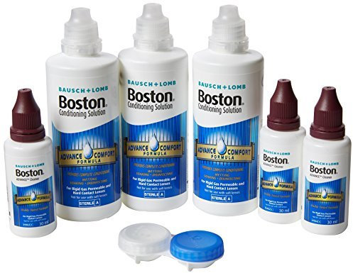 Boston Advance Multipack, 3x120ml & 3x30ml - Contact Lens Cleaner