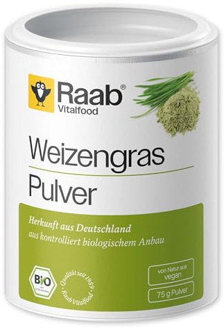 Raab Vital Food Weizengras Pulver Bio