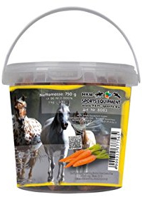 HKM 8083 Pferde - Leckerli - Karotte - im Eimerchen 750 g, M