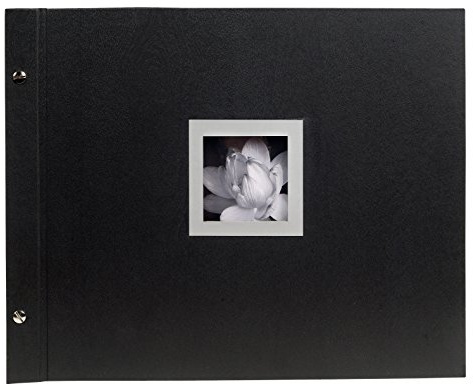 Exacompta Fotoalbum Nachfüllbar 40 Seiten Schwarz Ceremony 37x29 cm