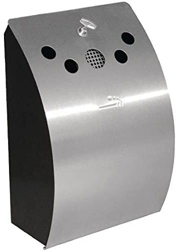 Bolero CE178 montado en la pared cenicero St 304, Plata