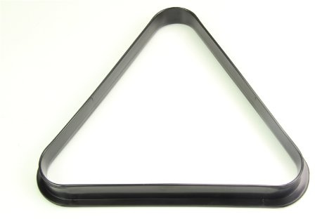 1 1/2 Inch (38mm) 15 Ball BLACK Plastic Snooker & Pool Triangle, rack 15 balls by Other
