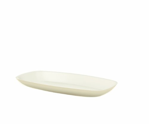 Guzzini Vassoio da Portata Glam/Vintage, Sabbia, 41 x 20.5 x h4 cm