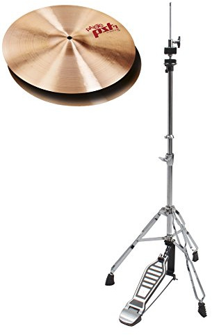 Paiste PST 7 14 Heavy Hi-Hat + Maschine Set, Becken, Größe: 14, Memo-Lock