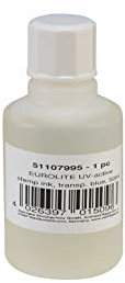 EUROLITE UV-aktive Stempelfarbe, transparent blau, 50ml | UV-aktive Stempelflüssigkeit