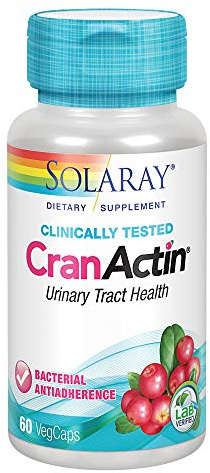 Solaray Cranactin Cranberry Capsule - Pack of 60