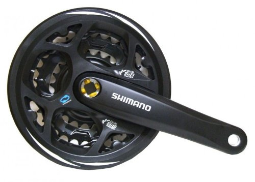 SHIMANO Kettenradgarnitur Altus 311 42/32/22 170 mm schwarz 4-Kant m. KSS